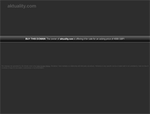 Tablet Screenshot of aktuality.com